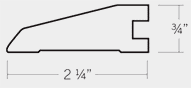 Reducer, ¾ X 2 ¼